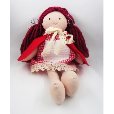 Χειροποίητη κούκλα Κοκκινοσκουφίτσα
