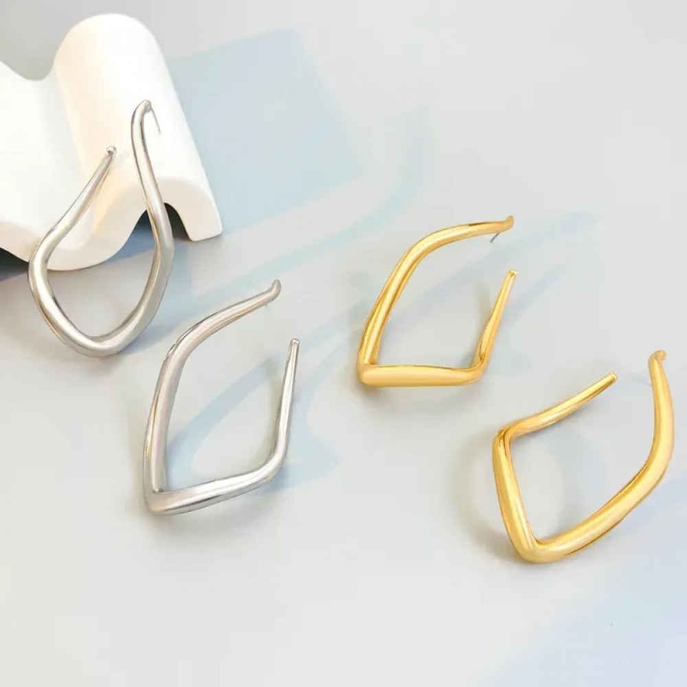 Μεγάλα γεωμετρικά σκουλαρίκια