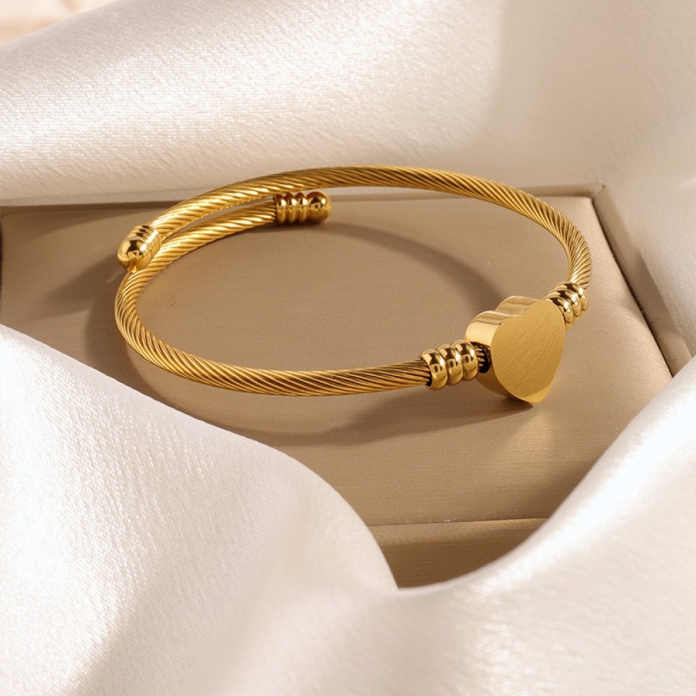 Ατσάλινη χειροπέδα με καρδούλα Αξεσουάρ