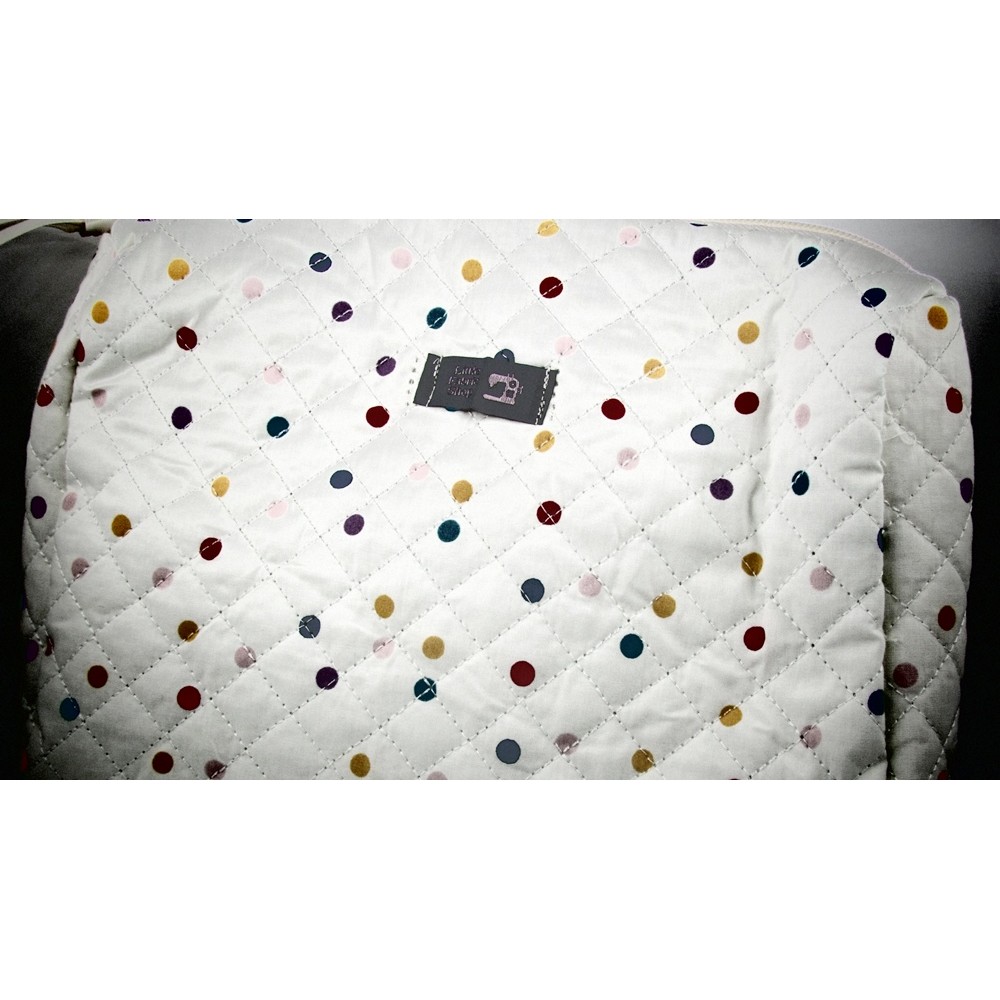 Χειροποίητο νεσεσέρ πολύχρωμο πουά Νεσεσέρ