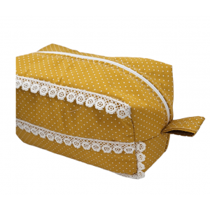 Beauty bag ''yellow dots''