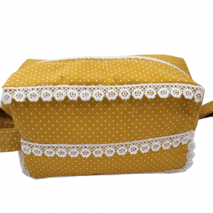 Beauty bag ''yellow dots''