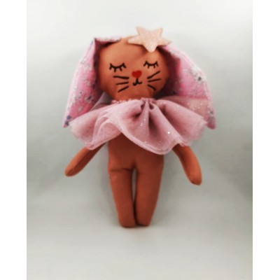 Χειροποίητο ροζ κουνελάκι