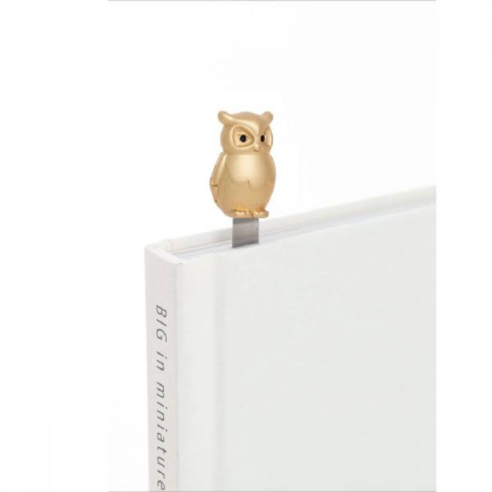 Ατσάλινος Σελιδοδείκτης OWL Είδη Δώρων